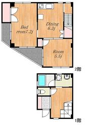 クレインBの間取り画像