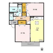 セジュール杉本 Aの間取り画像