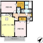 サンモールの間取り画像