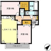 サンモールの間取り画像