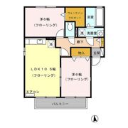サン・ヒル矢立 Bの間取り画像