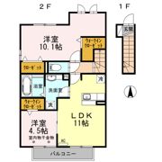 アルページェの間取り画像