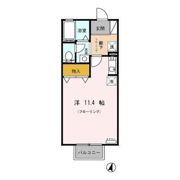 アムールUnionの間取り画像