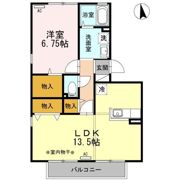 ロイヤルガーデン中島の間取り画像