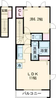 ディアコートの間取り画像