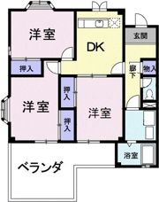 グランドエナールチノの間取り画像