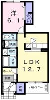 ヴィラ薫風一番館の間取り画像