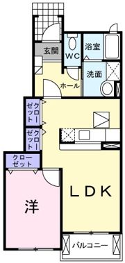 ヴィラ薫風二番館の間取り画像