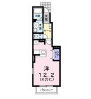 ハピネスプラージュの間取り画像
