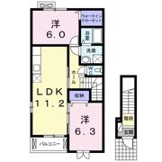 ラッフィナートBの間取り画像