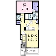 クオーレ Bの間取り画像