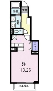 エスポワールステラCの間取り画像
