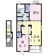 PINOⅢの間取り画像