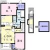 アンソレイエⅥの間取り画像