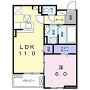 リヴェールミナミの間取り画像