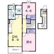セレーノR・Kの間取り画像