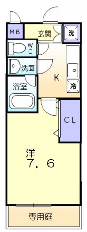 エクセレント浜寺の間取り画像