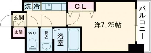 Luxeなかもずの間取り画像