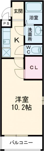 フジパレス今池の間取り画像
