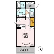 アクロスSの間取り画像