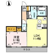 ラディアクレイドルの間取り画像