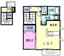 オルジャーノⅡの間取り画像