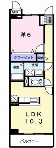 アイ ウィッシュの間取り画像