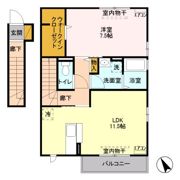 Fontana Aの間取り画像