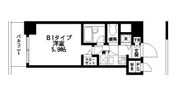 HF練馬レジデンスの間取り画像