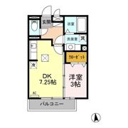 エピナール Eの間取り画像