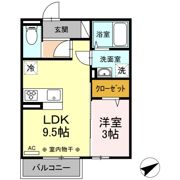 プレミスト Ⅵの間取り画像