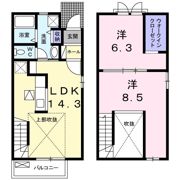 リビエスタⅡの間取り画像