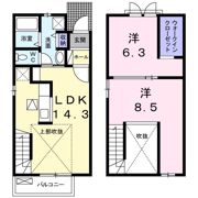 リビエスタⅡの間取り画像