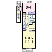 ボン サンク羽根の間取り画像