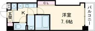 Luxe難波西Ⅱの間取り画像