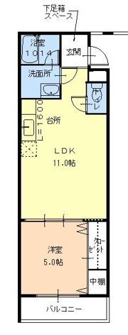 カーサ フェリーチェの間取り画像
