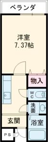 グリーンゲイブルズ大町の間取り画像