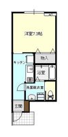 アバンティ太閤山Aの間取り画像