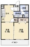 フォンテーヌSの間取り画像