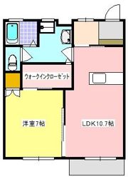 メゾン大栄Aの間取り画像