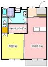 メゾン大栄Aの間取り画像