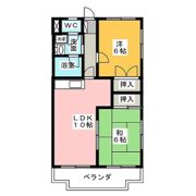 シャトー富ヶ丘の間取り画像