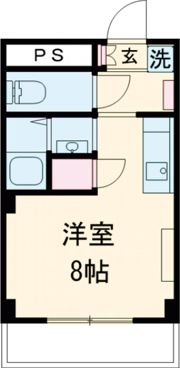 サンライズ羽根井の間取り画像