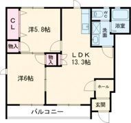 セントレアハイツナカムラの間取り画像