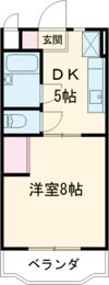 トライアングルの間取り画像