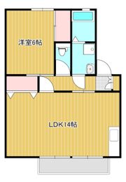 スカイハイツCの間取り画像