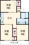 塩田ハイツIの間取り画像