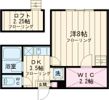 セザンヌ王ヶ崎の間取り画像
