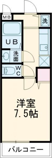 ドミール鳳の間取り画像