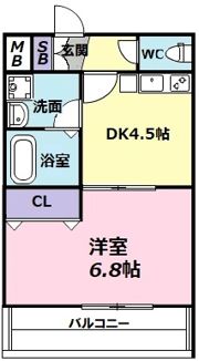 ステラウッド高鷲の間取り画像